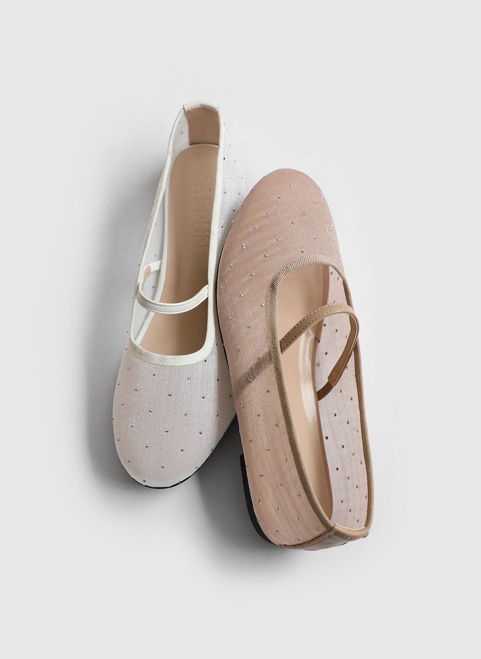 [代購] Sappun Raniel Mesh Mary Jane Flats (1cm)
