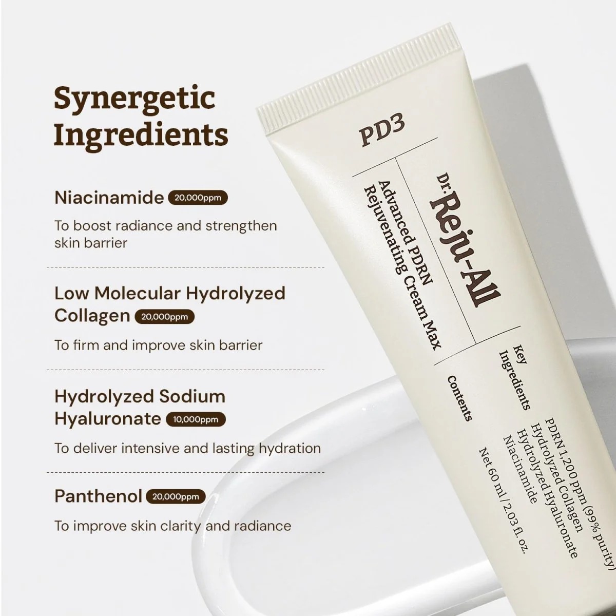 dr.Rejuall - 升級版高濃度極致PDRN底層修復再生霜 20ml（加強版）