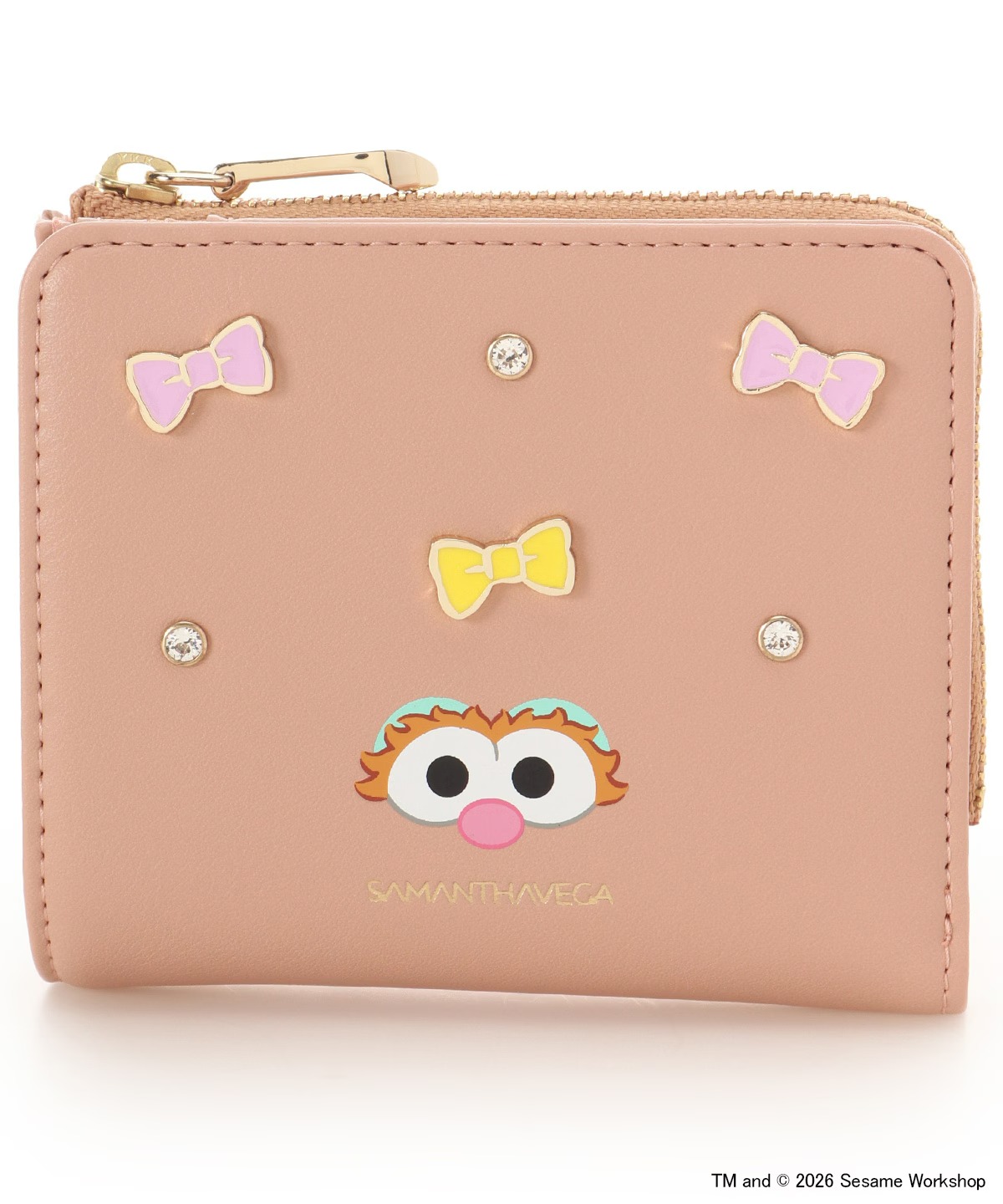 🌸 【預訂】Zoe Wallet - SAMANTHAVEGA x SESAME STREET