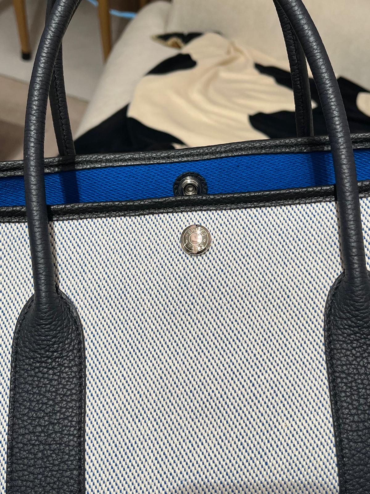 Hermes Garden Party 36 Stamp U 100%Authentic, 98%New ✅Dust bag