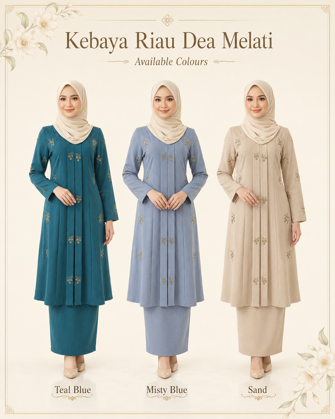 KEBAYA RIAU DEA MELATI
