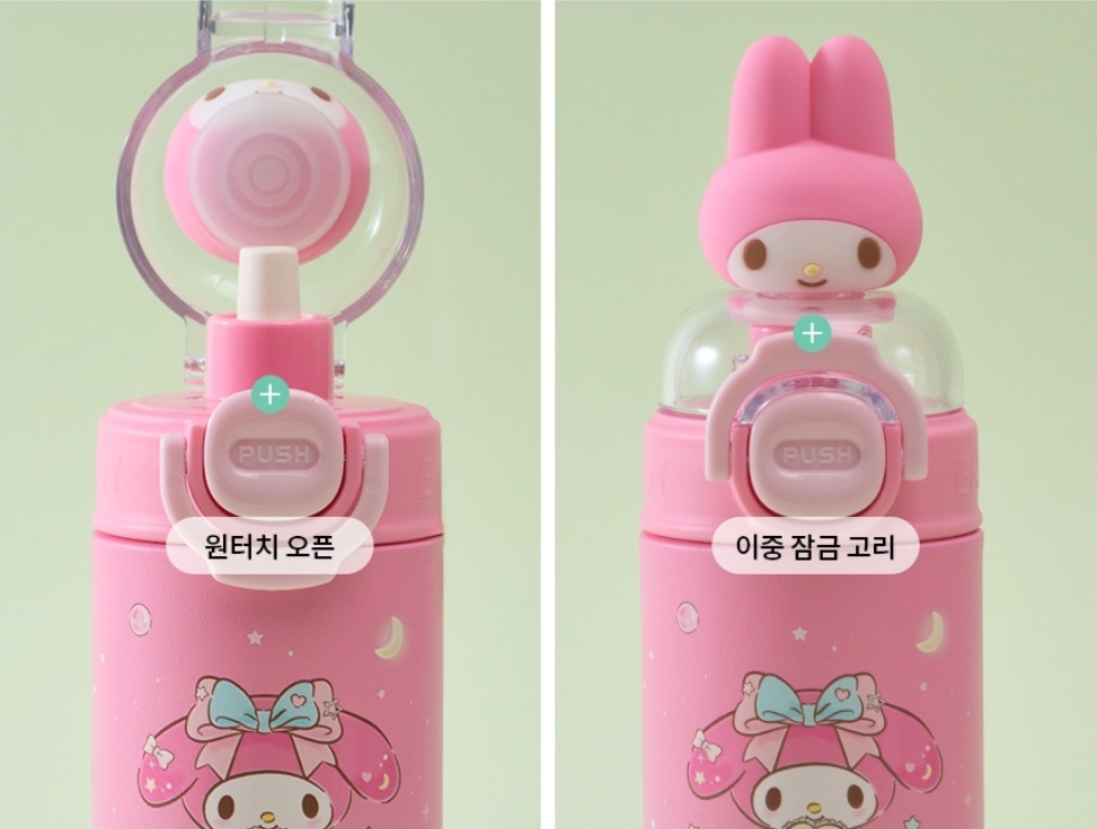 Lock & Lock × Sanrio One-Touch Figure 保溫杯