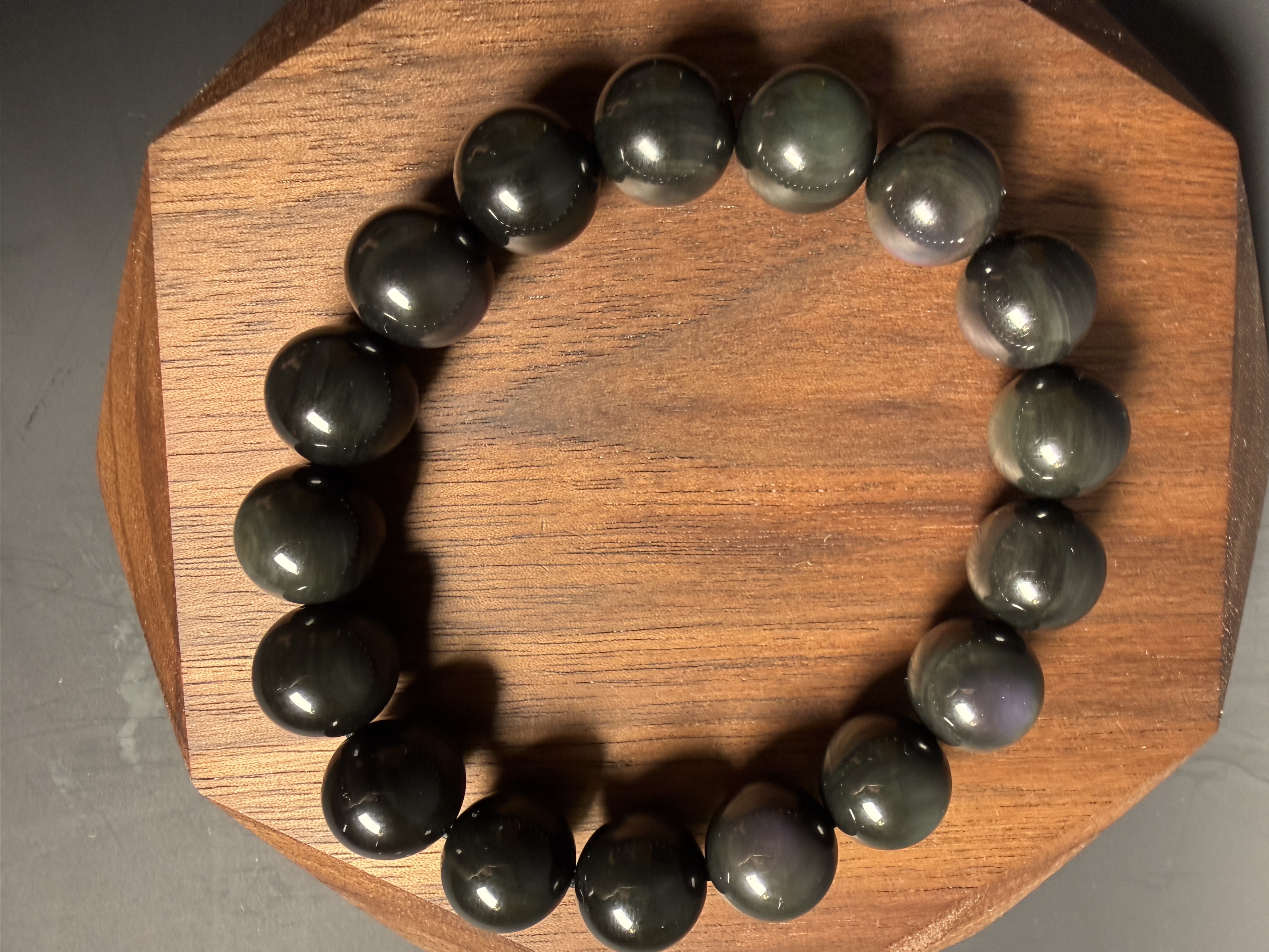 彩曜石手串 (12mm) (option 3)