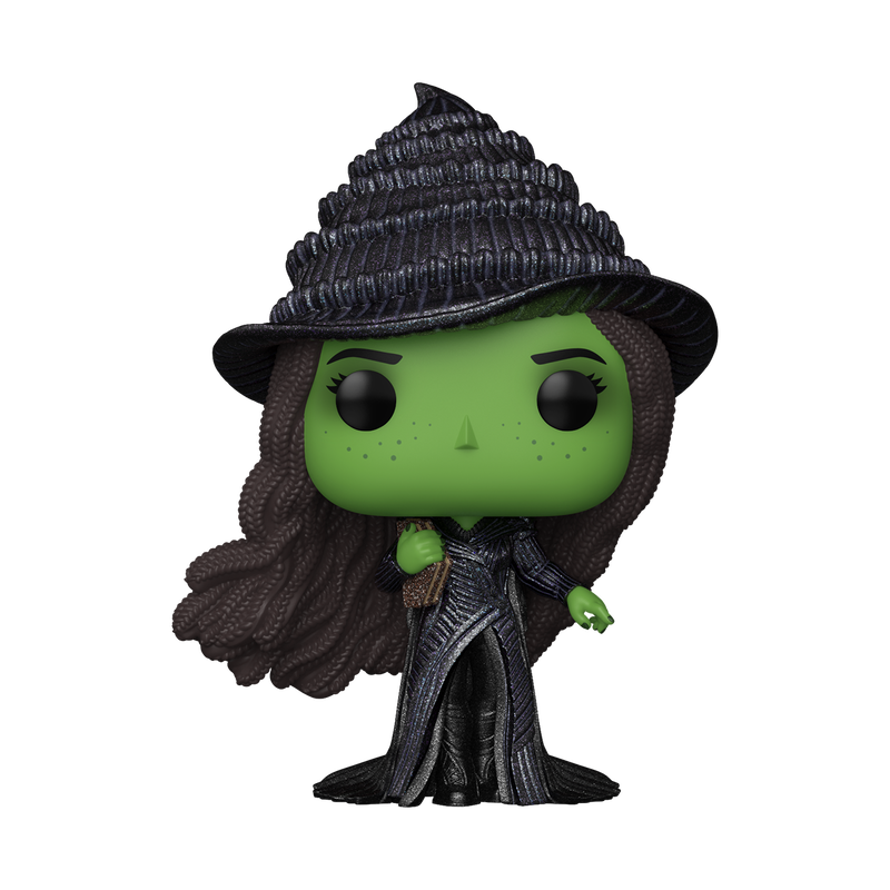 📦訂購 美國代購 Funko POP! WICKED Elphaba with Grimmerie (Glitter) Figure 魔法壞女巫 模型