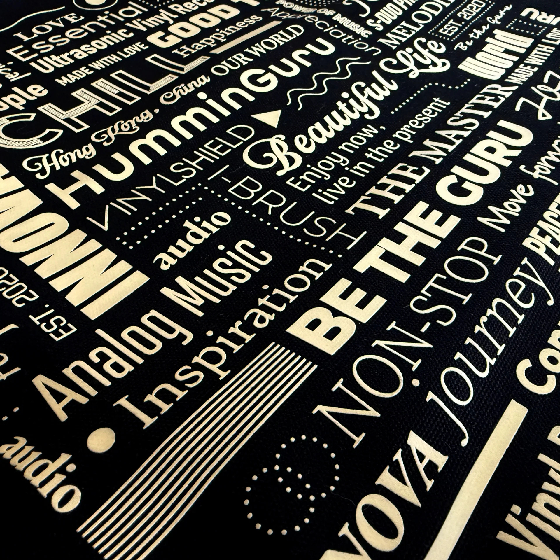 HumminGuru Vinyl Record Tote Bag