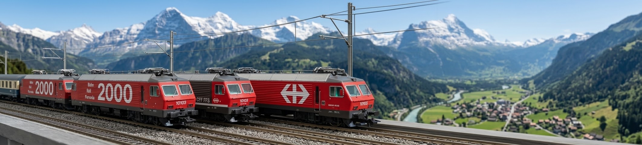 SBB Re4/4 IV #10101 Lemke Hobbytrain N DCC Sound 