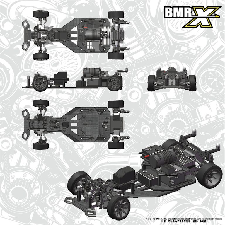 BM Racing BMR-X Mini Tools Set