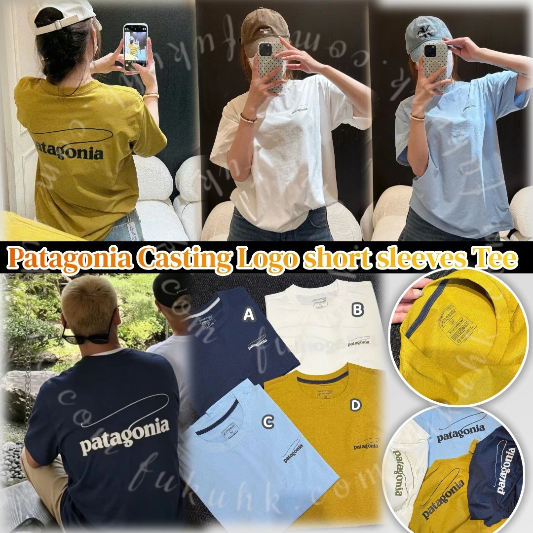 Patagonia Casting Logo short sleeves Tee