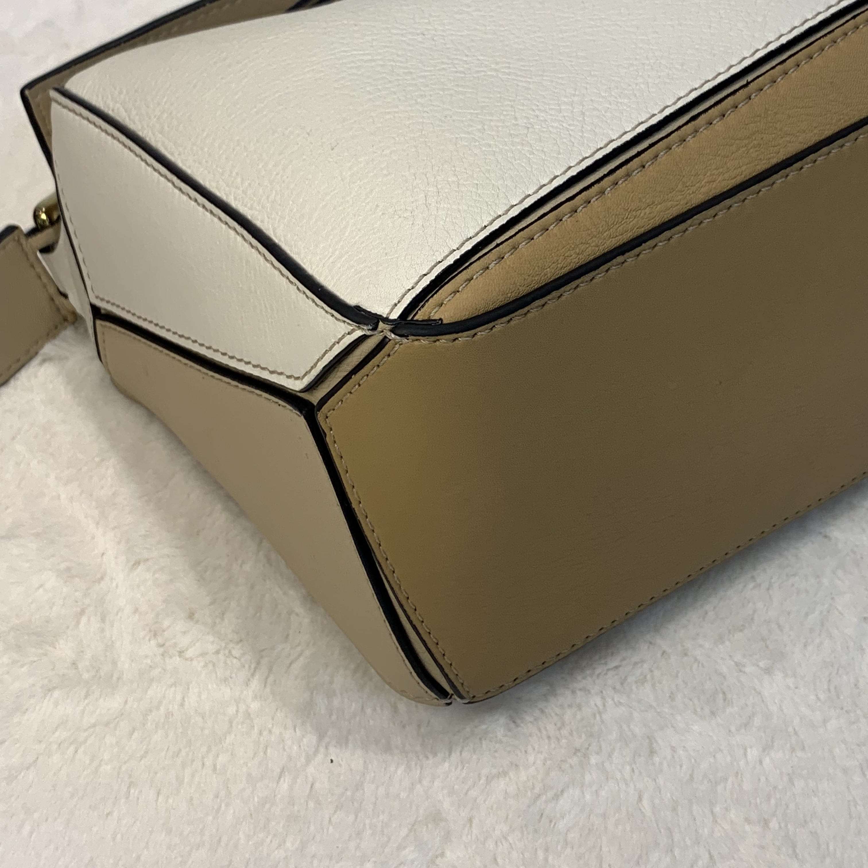 LOEWE 羅意威 puzzle bag 小號拼色