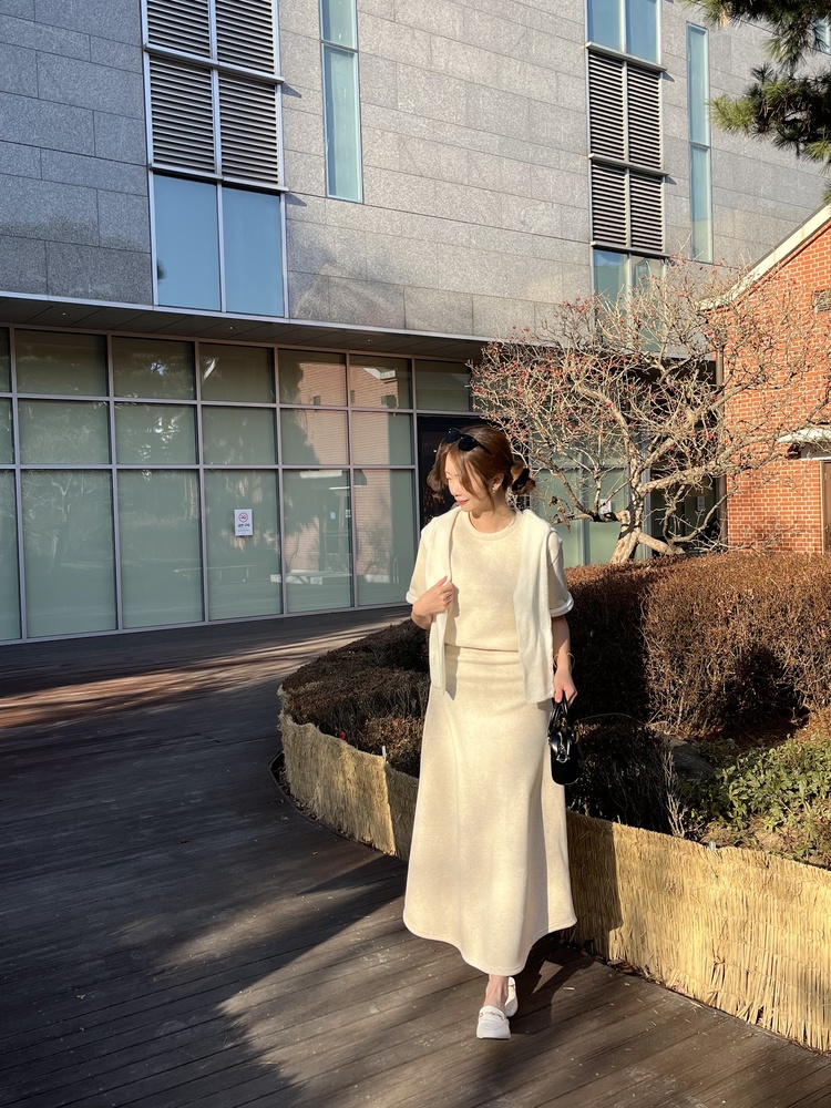 Brushed Cozy Lounge Set (Light Beige)