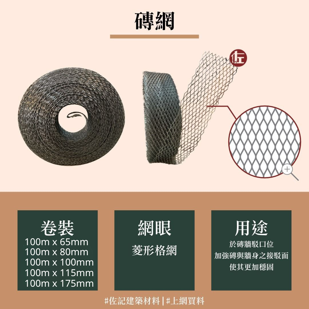 磚網(65mm/80mm/100mm/115mm/175mm)