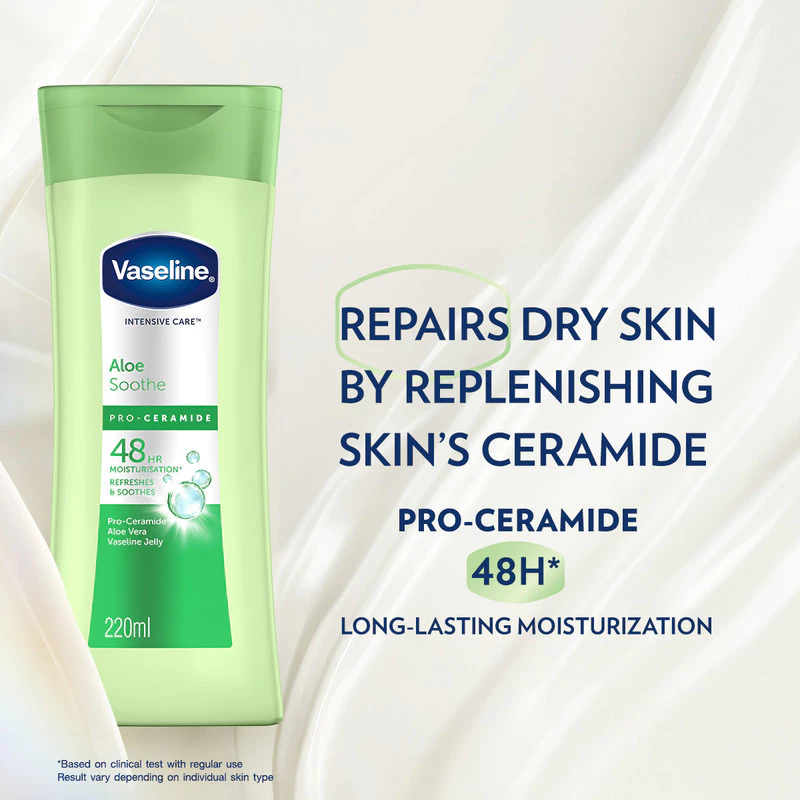 Vaseline body Lotion 200ml - Aloe Soothe