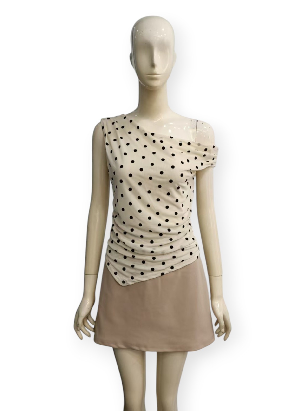 Polka Dot Skirt Set M242