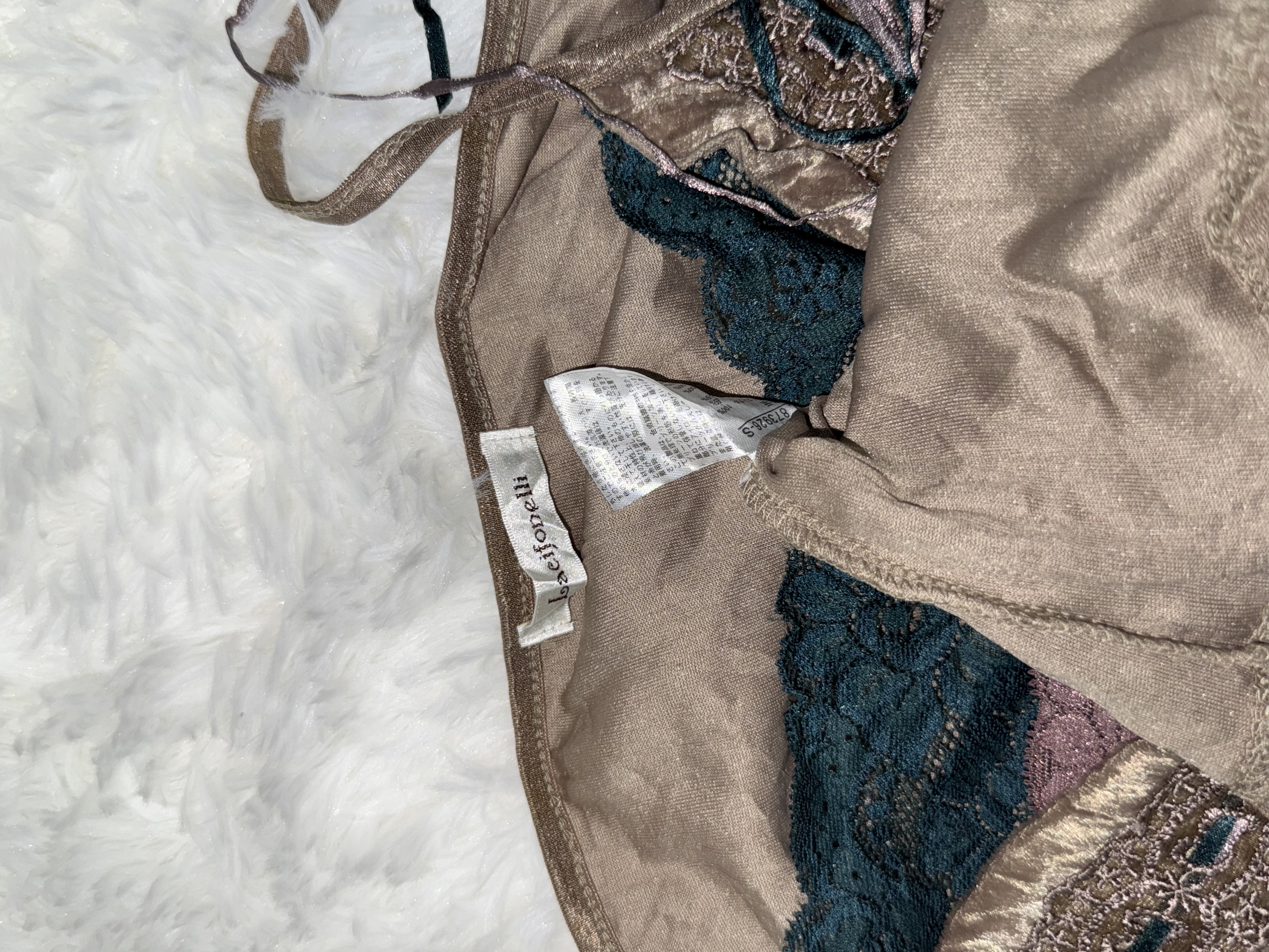 Fairy Vintage Brown Lace Camisole 