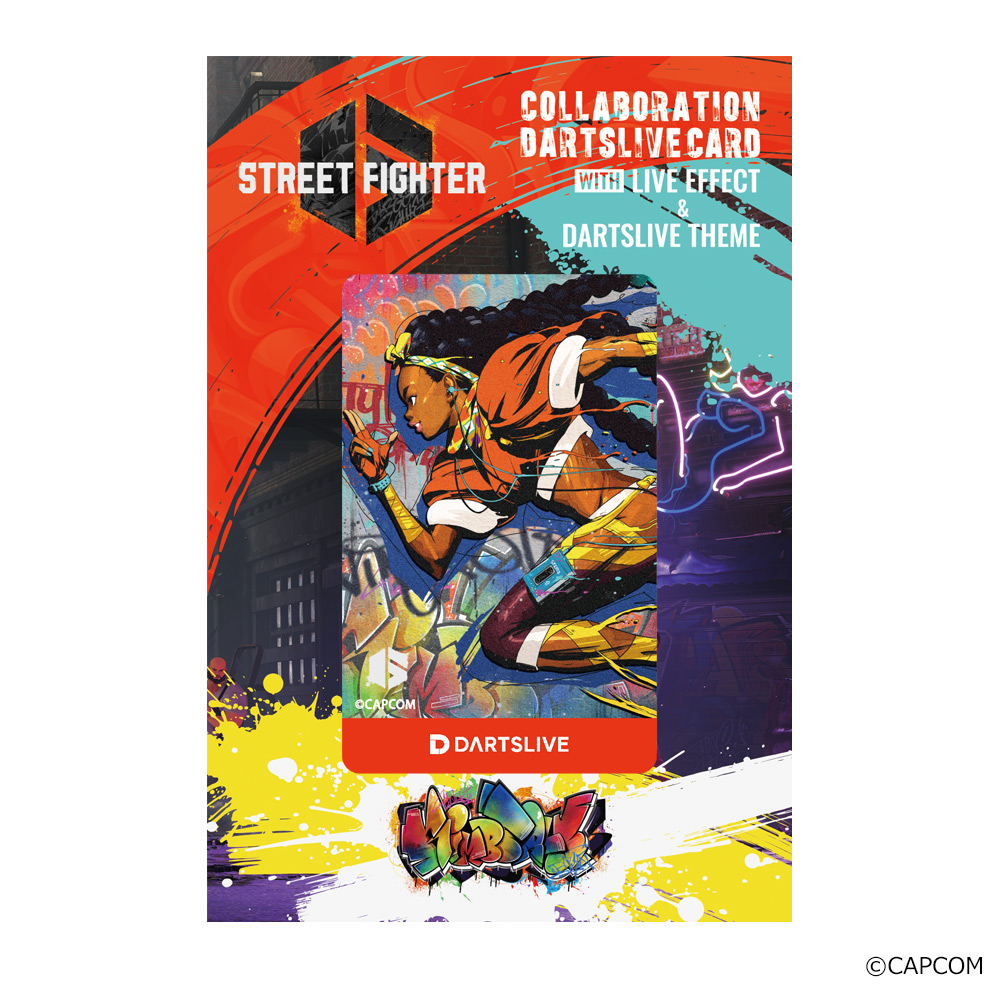 DARTSLIVE x STREET FIGHTER 6 DARTSLIVE CARD