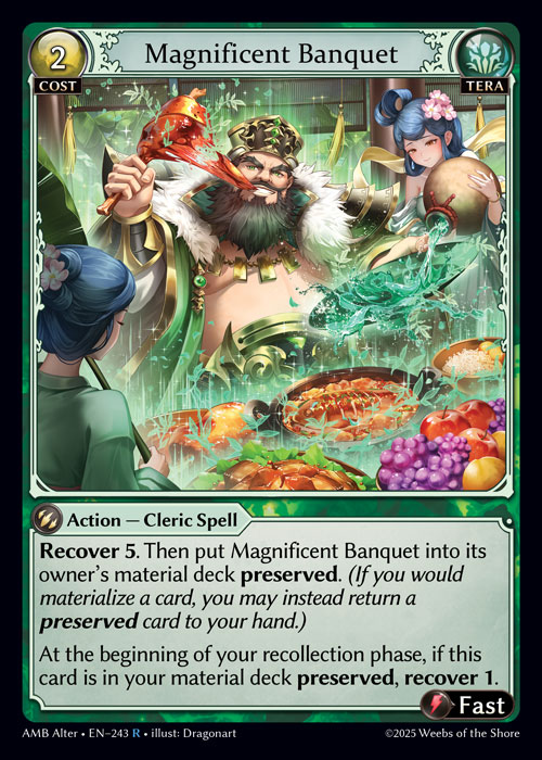 Magnificent Banquet / AMB Alter-243 (R)