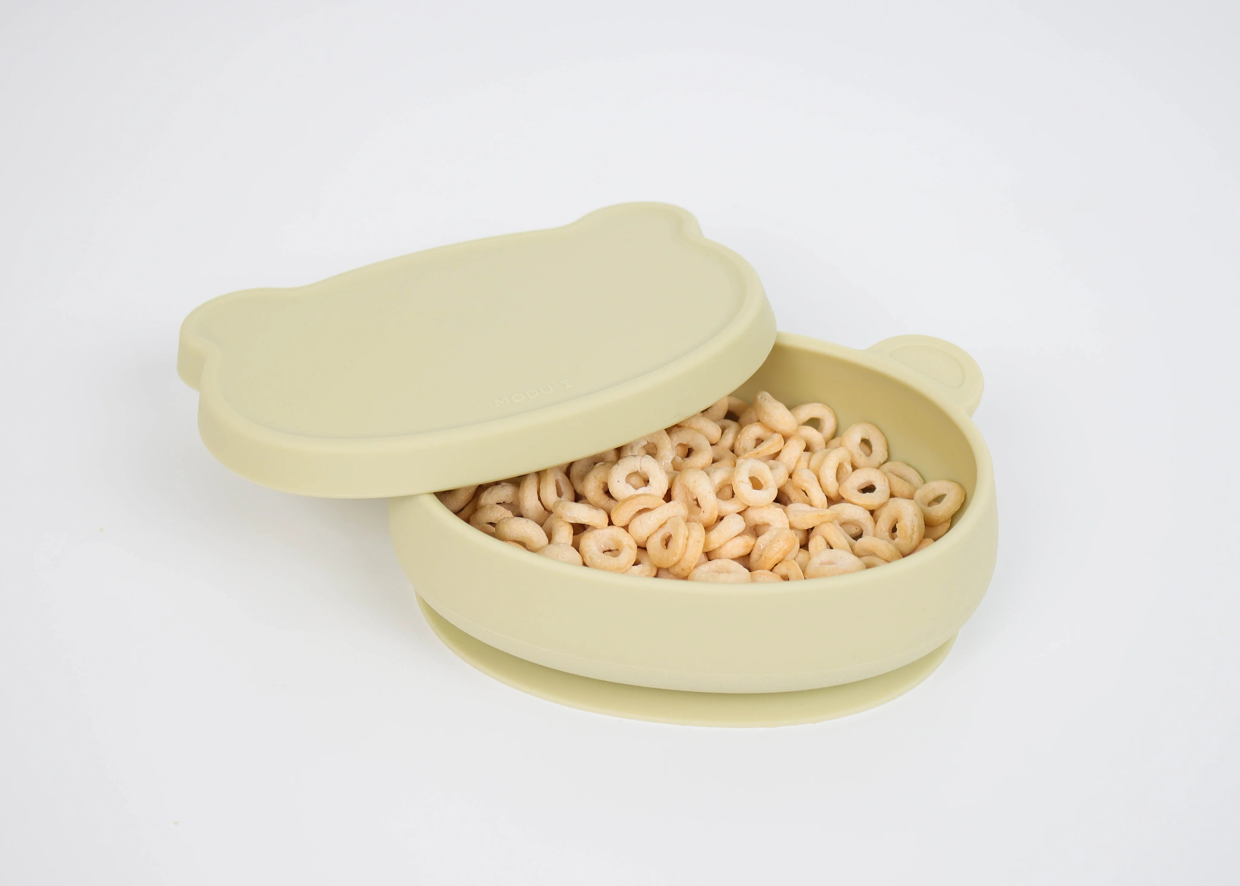 Silicone Bear Suction Plate(butter set)