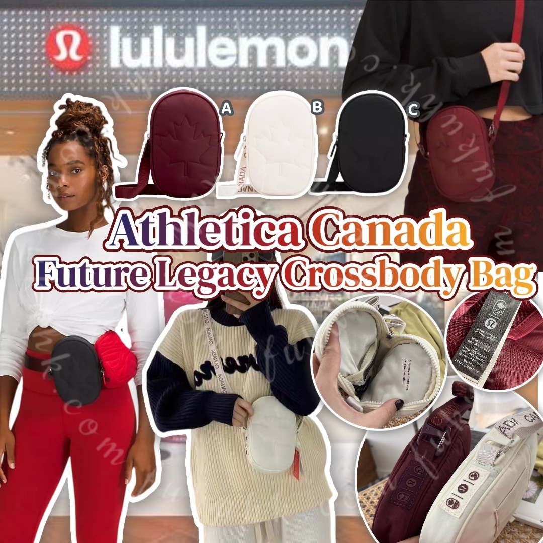 Lululemon Team Canada 22 Future Legacy Crossbody Bag 斜揹袋