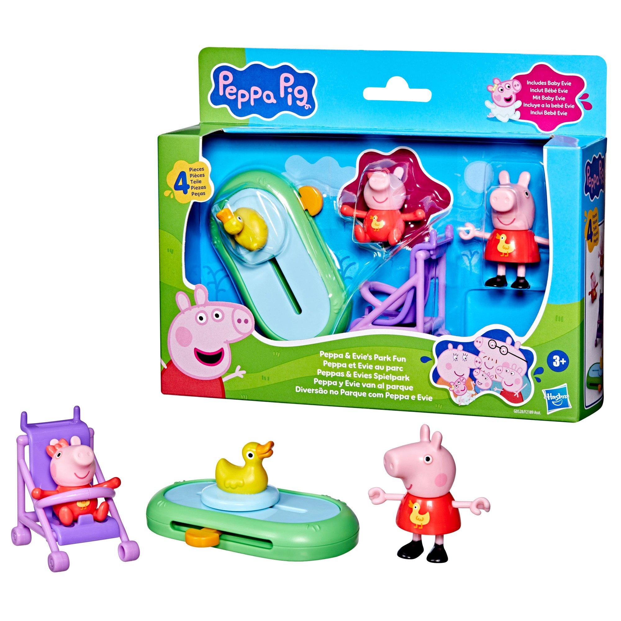 粉紅豬小妹（Peppa Pig）的「佩佩與艾薇的公園樂園」（Peppa & Evie's Park Fun）玩具套裝