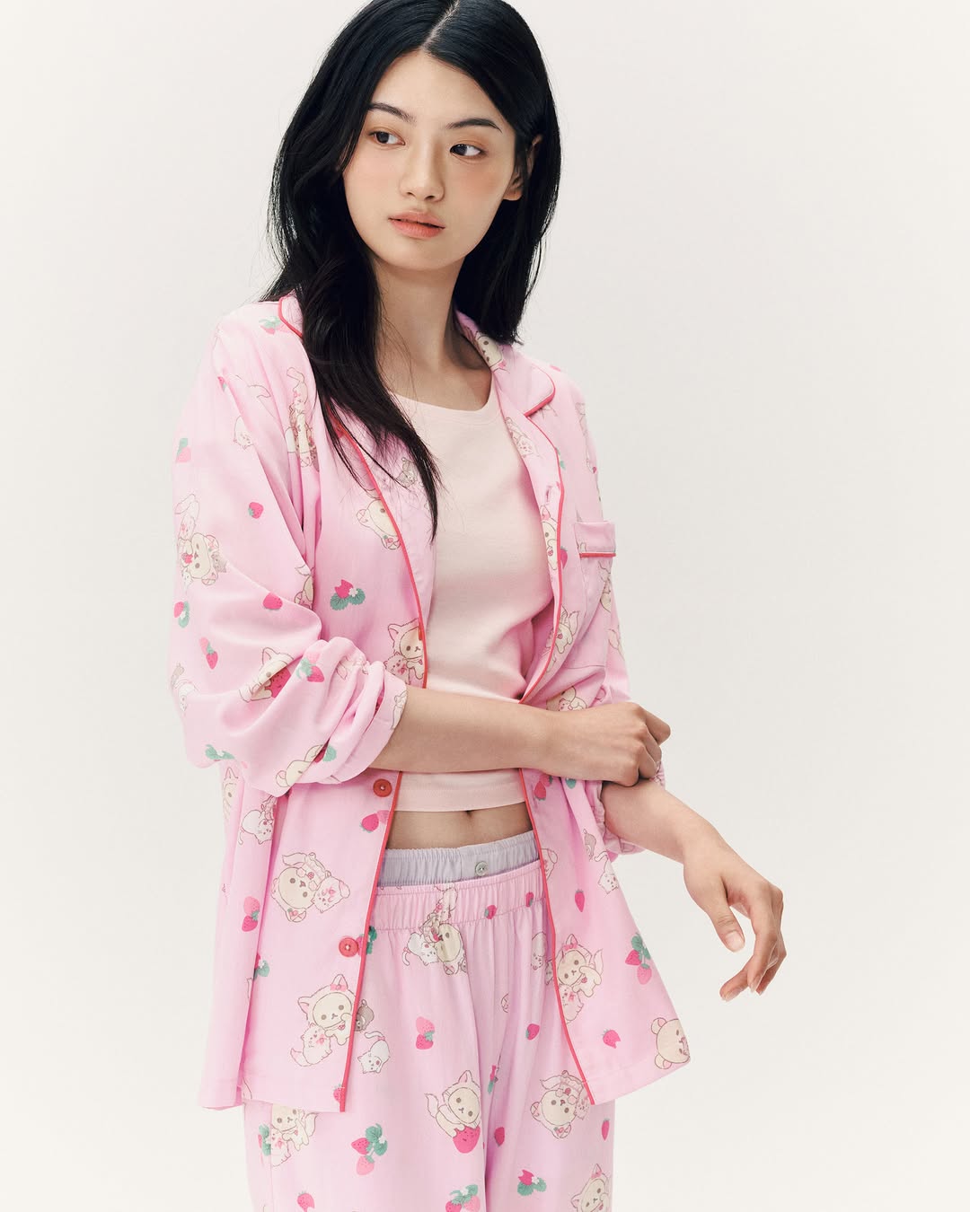 新品限時優惠 SPAO - 韓國 SPAO x  鬆弛熊 Rilakkuma 睡衣 2026 FALL 