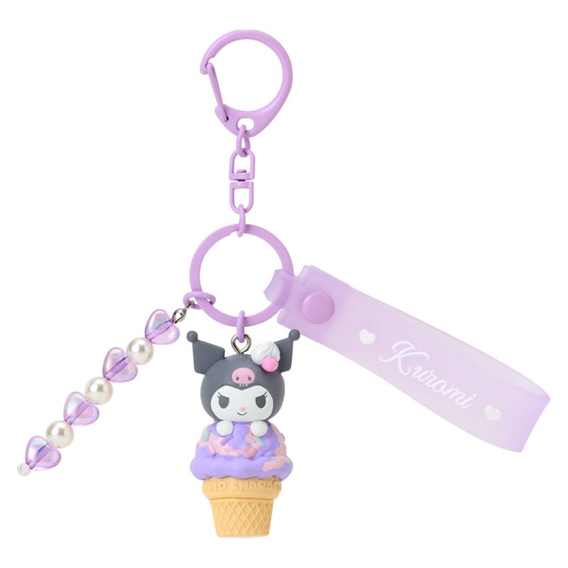 現貨｜Sanrio Kuromi 日版 夢幻雪糕店系列 立體 鎖匙扣 (01654-3)