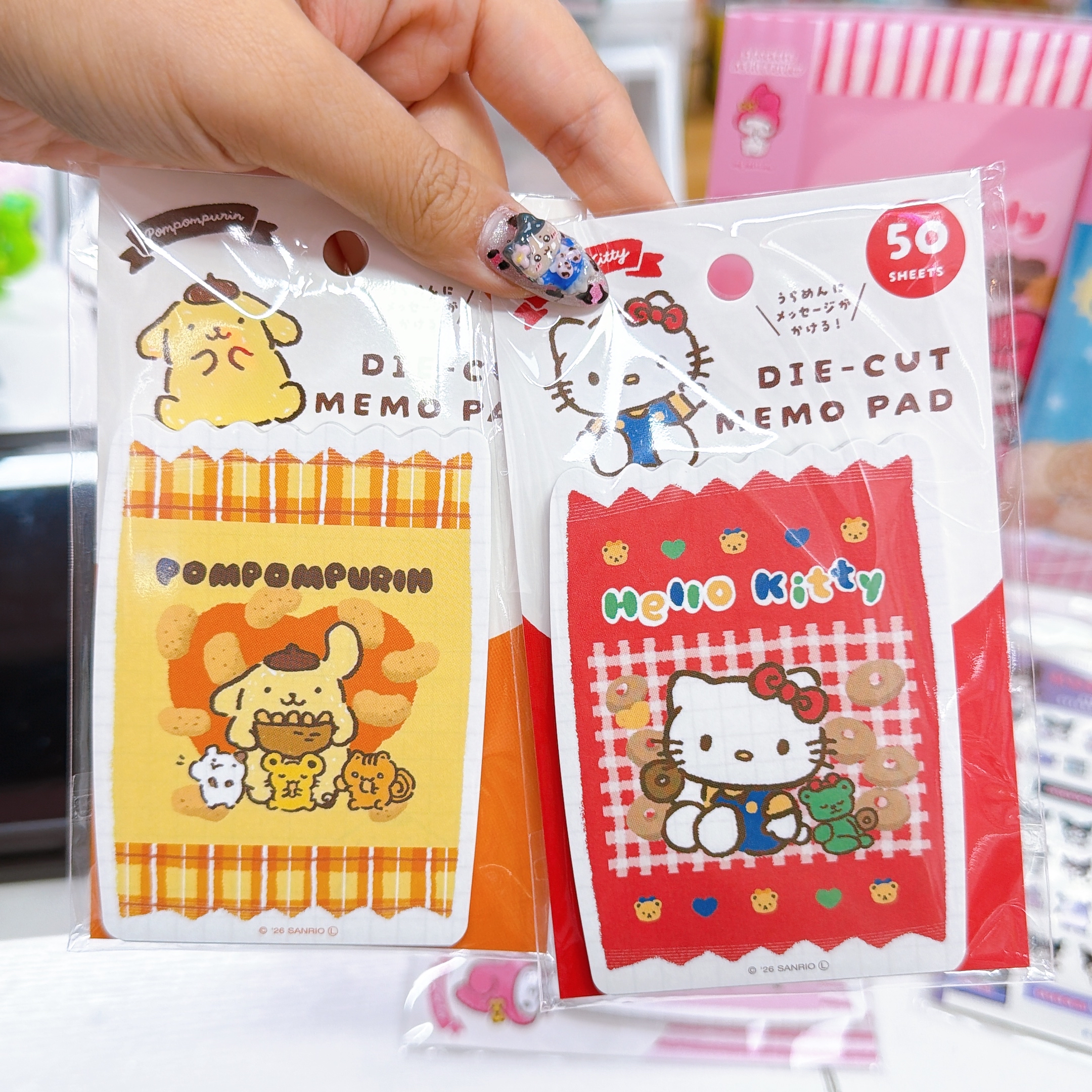 日本直送Sanrio  布甸狗Melody Kitty memo 