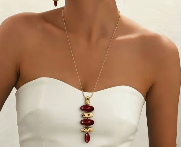 Cascade Long Necklace