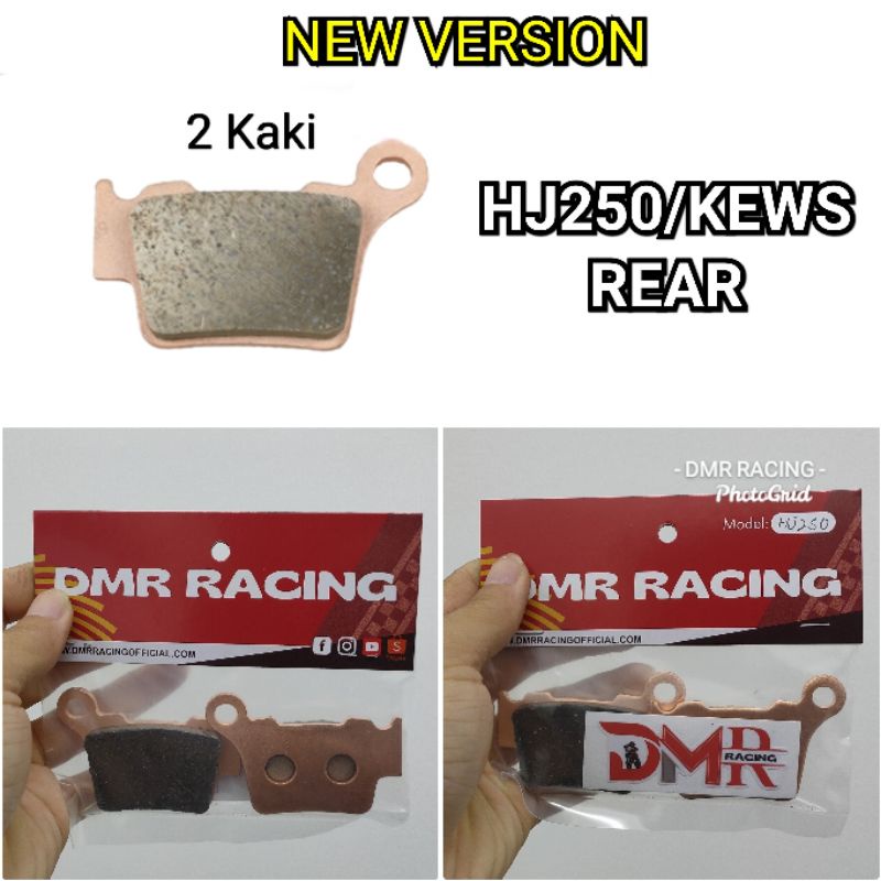 HENGJIAN Motorcross HJ250 KEWS250 4 Stroke 2 Stroke Front Rear Brake Pad Assy Extra Thicker Pad