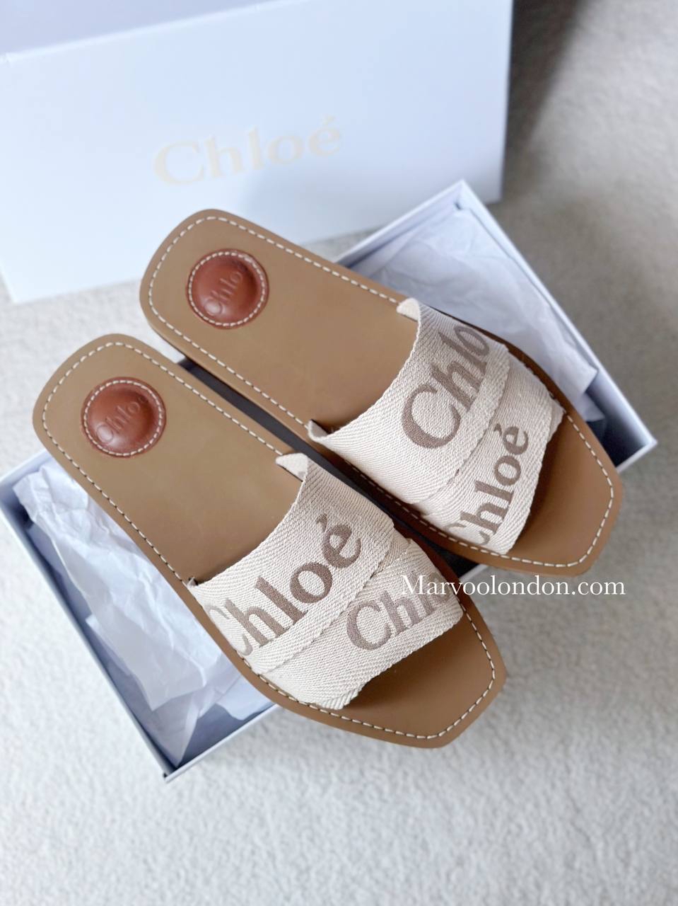 限時優惠✨熱賣色🩷夏天必備✨訂貨📮Chloe woody sandal  Size 36/37/38/39/40/41