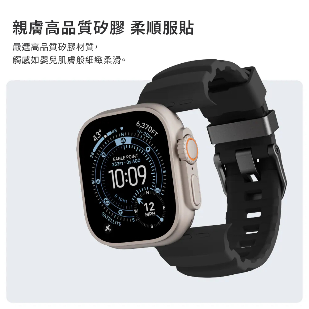 JTlegend Apple Watch Series 42/44/45/46/49mm Terra 荒野極境錶帶
