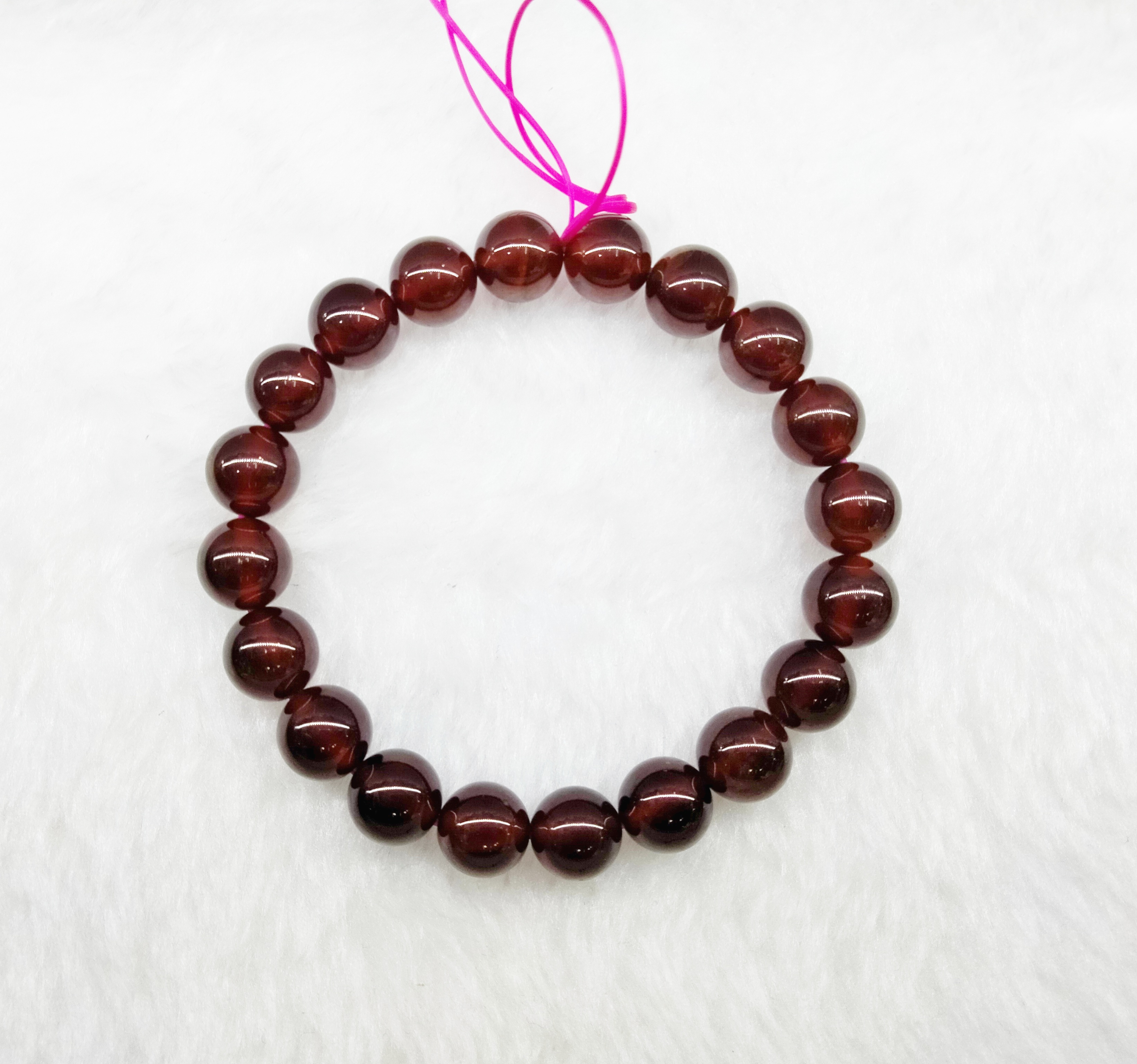 高貨石榴石手串 (9+mm)