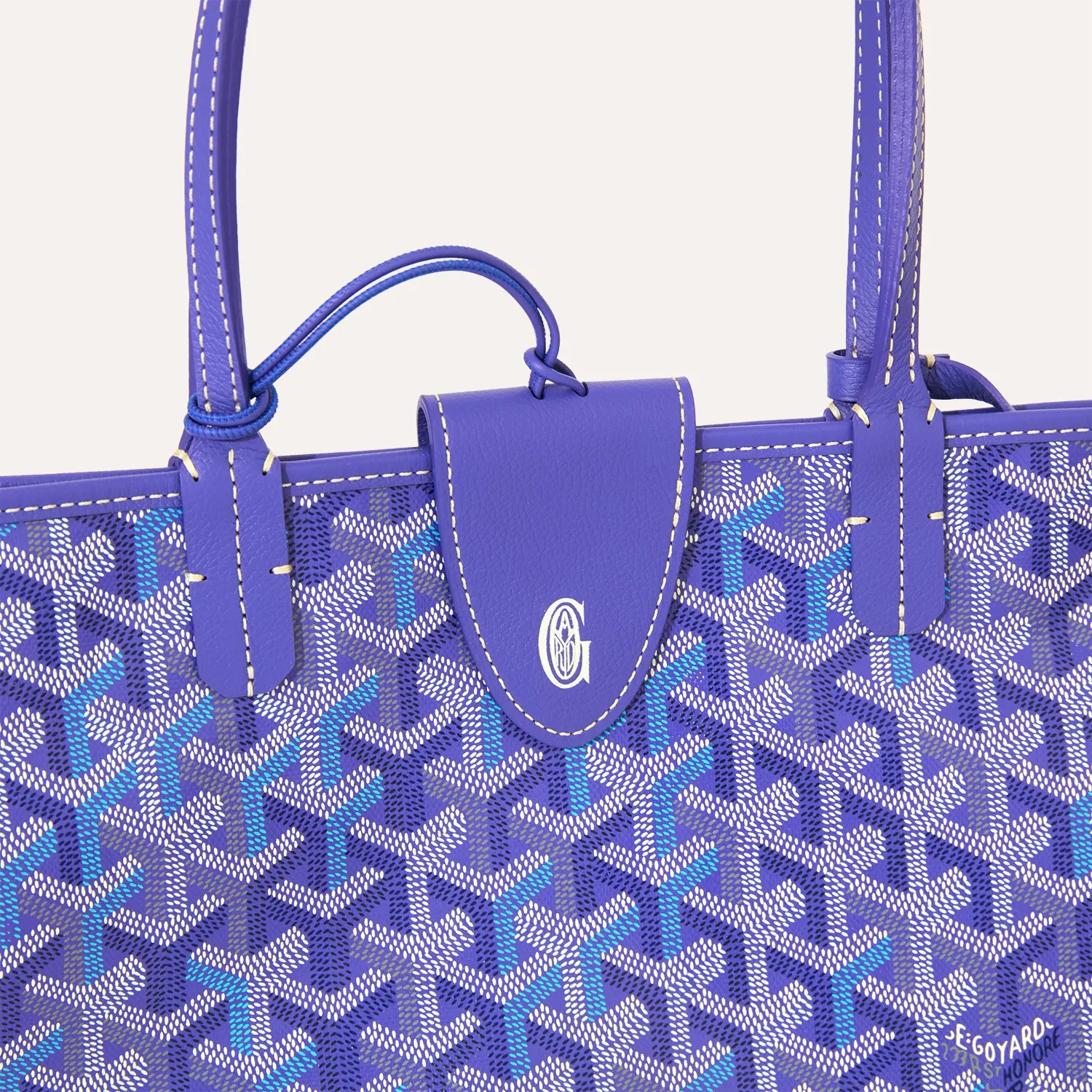 Goyard 全新🆕 Goyard 全新🆕 2026春夏限定版 Purple 紫藍色 Saint Louis multicoloured Tote Bag, PM size 