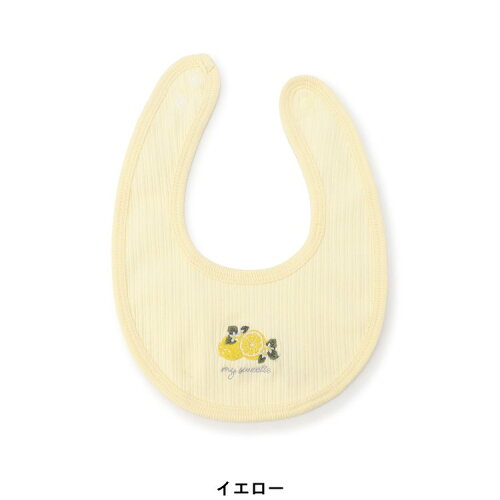 🆕【⭐訂購⭐】🇯🇵日本直送 草莓🍓/檸檬🍋/芭蕾舞鞋🩰刺繡 羅紋口水肩🌀 [ELAA-0204][260206]