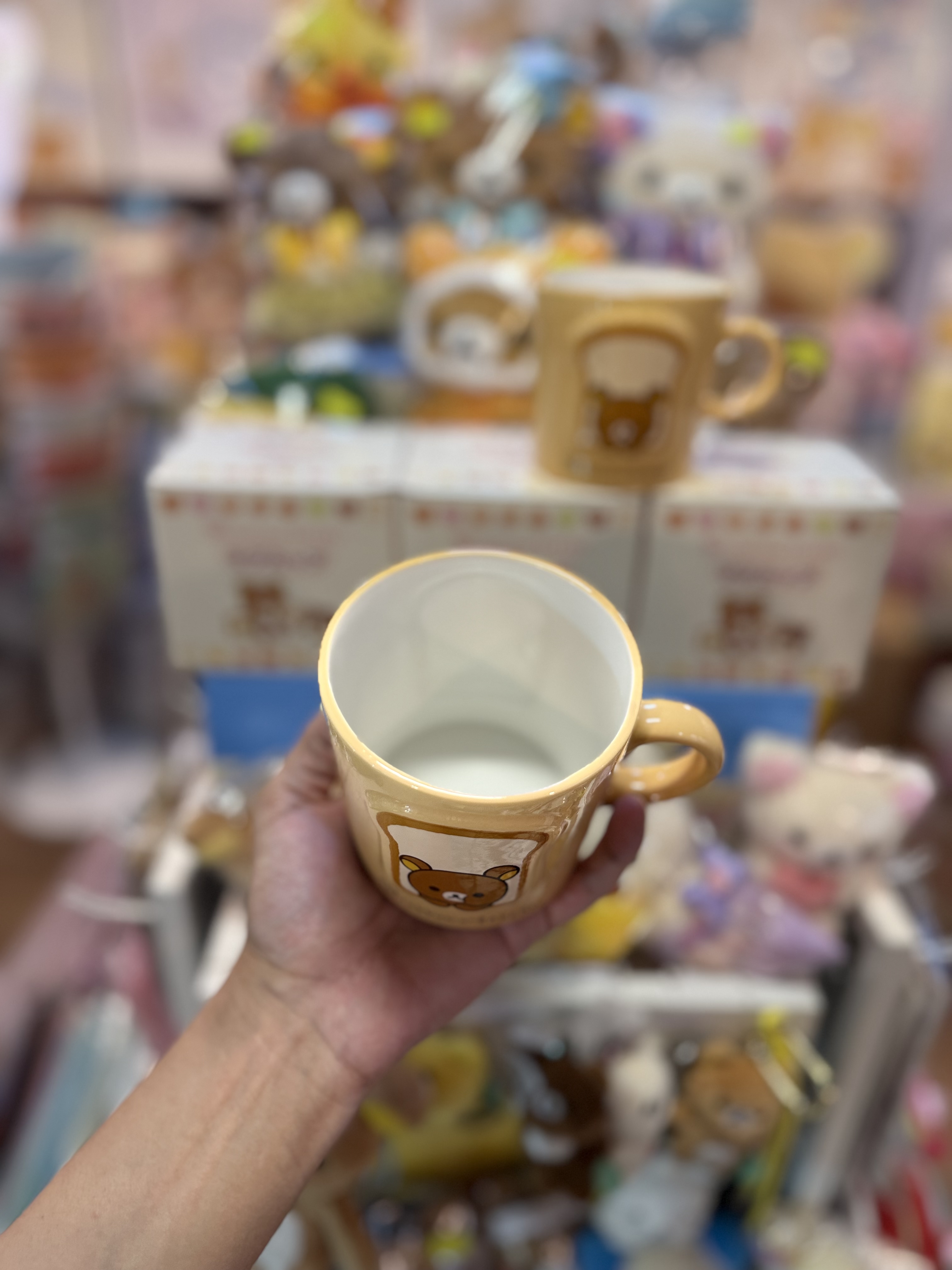 《現貨》全新Rilakkuma麪包造型陶瓷杯