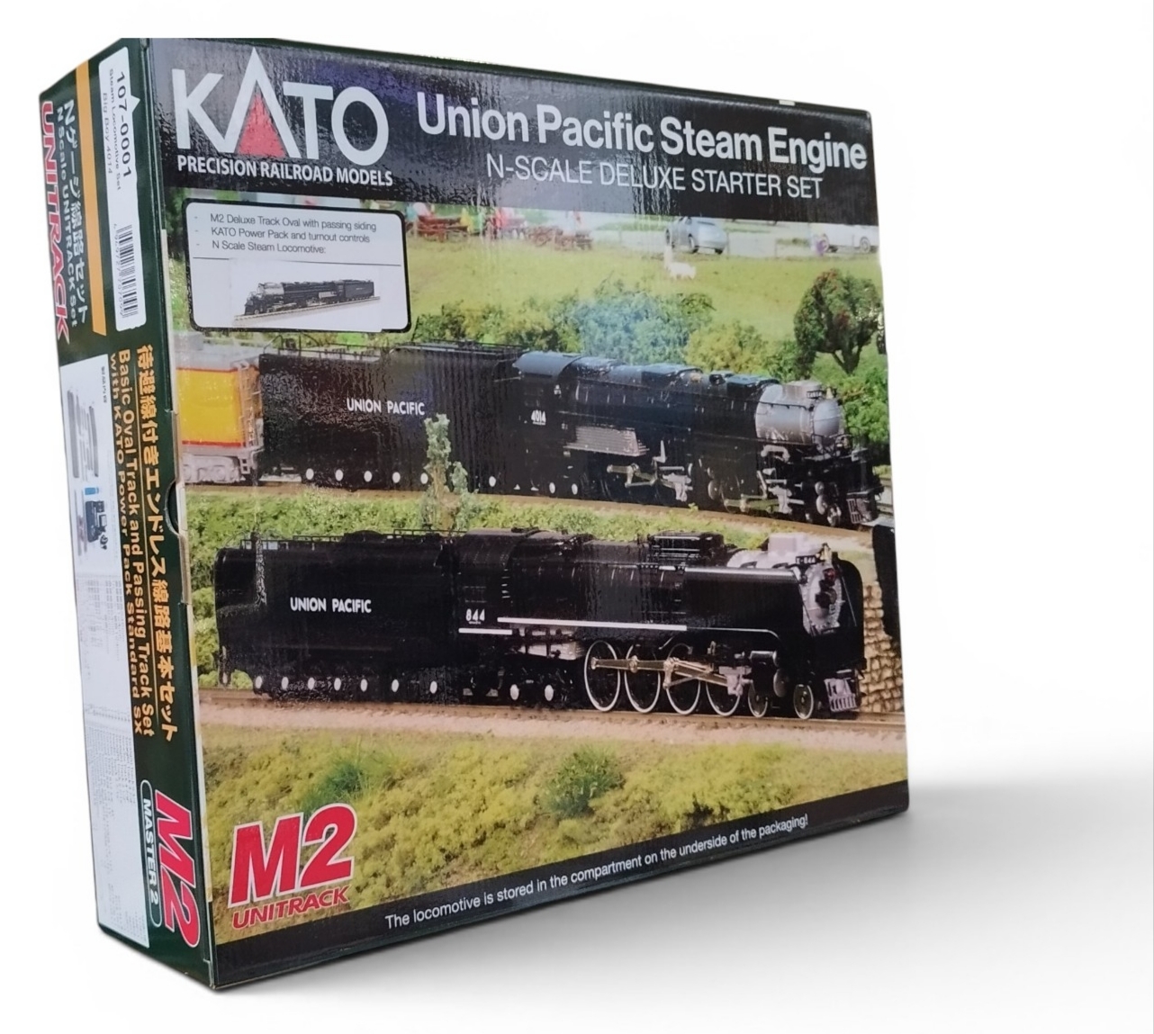 🦣重量級入門套裝🦣 N-scale Kato M2軌控全套連Bigboy 蒸汽機車