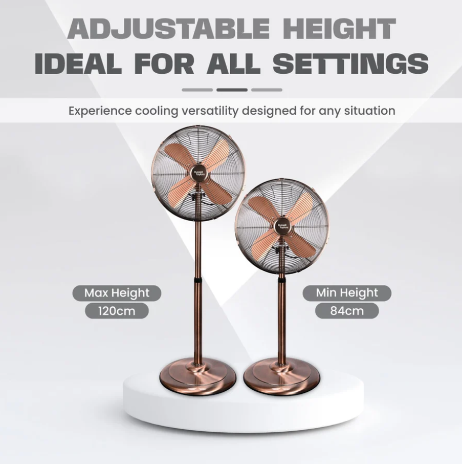 Russell Taylors 16-Inch 4-Blade Metal Stand Fan (SF4)
