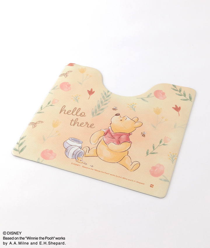 [訂購] [日本直送] 🍯 Paseos「Disney 小熊維尼 PVC廁所地墊」 {TF260778} 