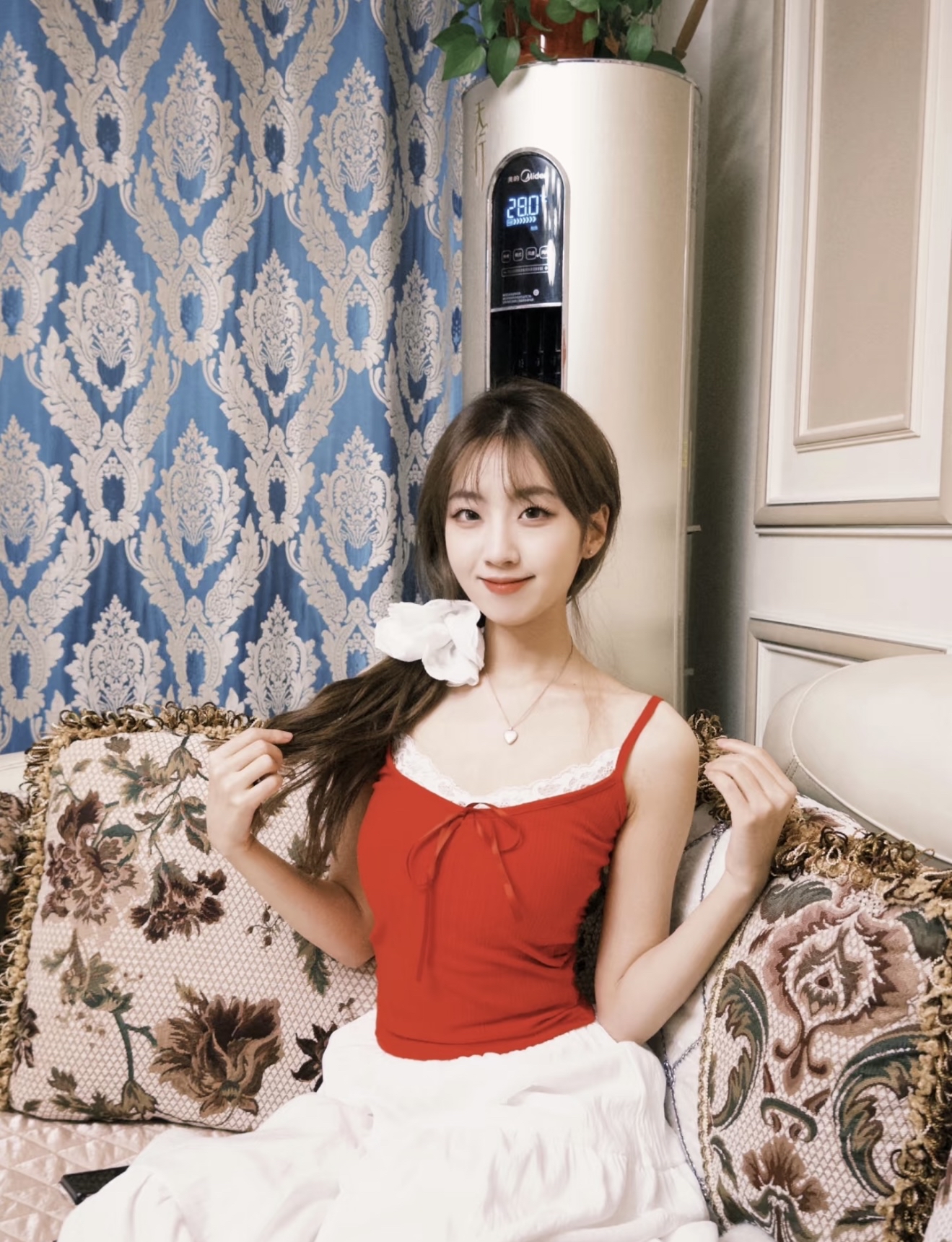 TP426甜美蕾丝吊带