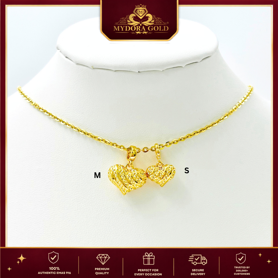 MYDORA Charm Puffed Love (5G) l EMAS 916/22K