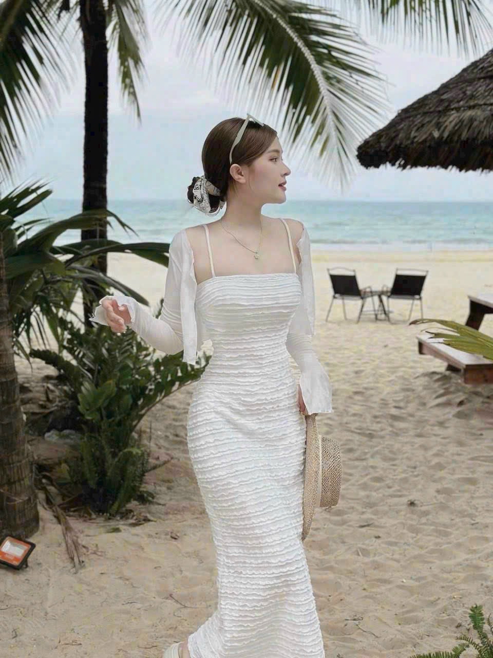 两件套连衣裙皱褶洋裝