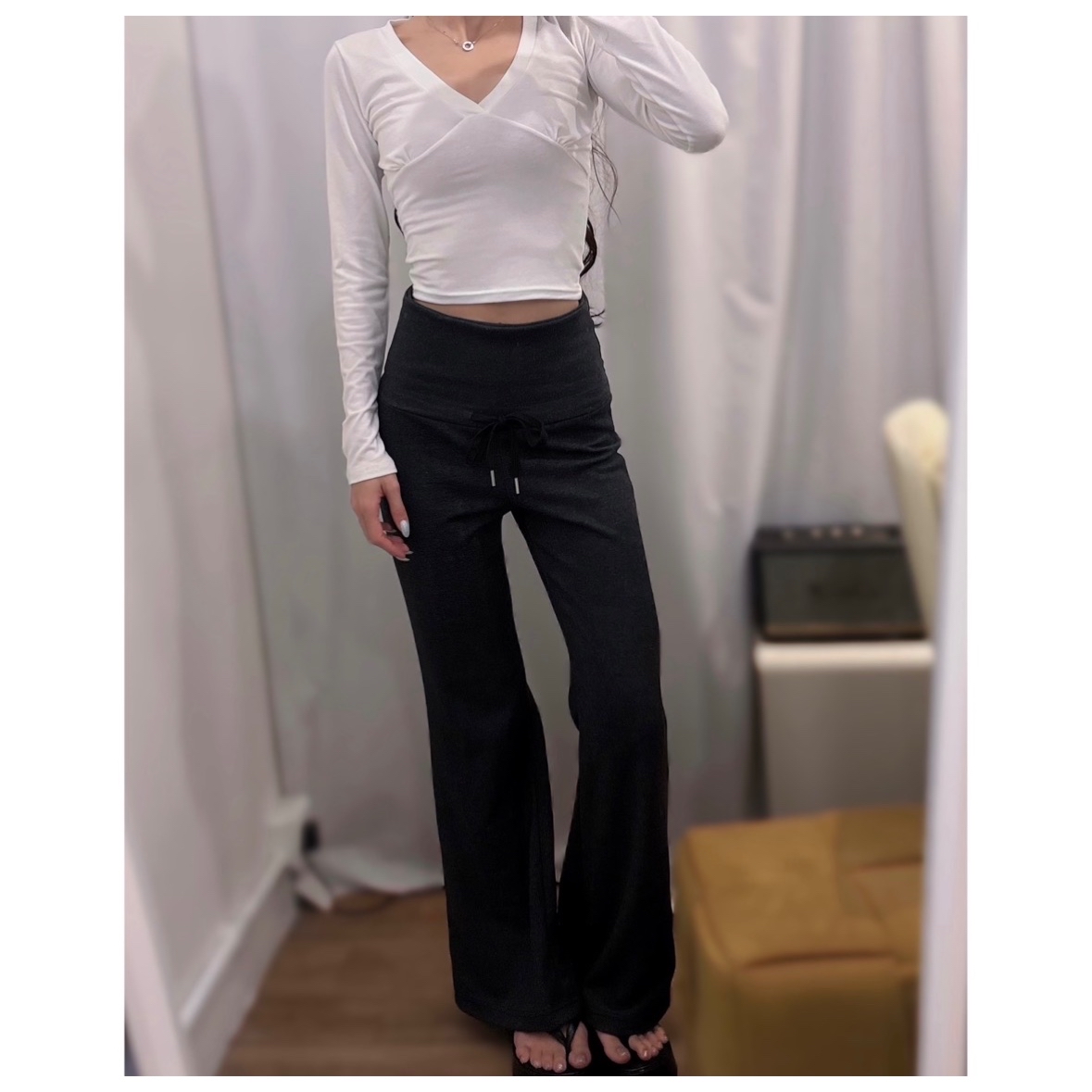 優惠價10月3截單🤎2609T《FOLDOVER FLARE PANTS》