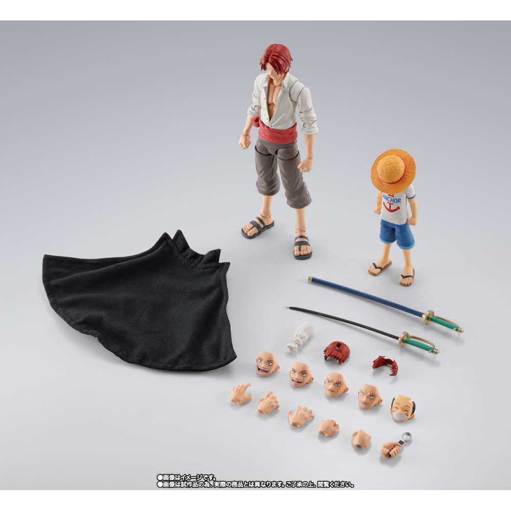 SHF One Piece Shanks & Luffy Childhood