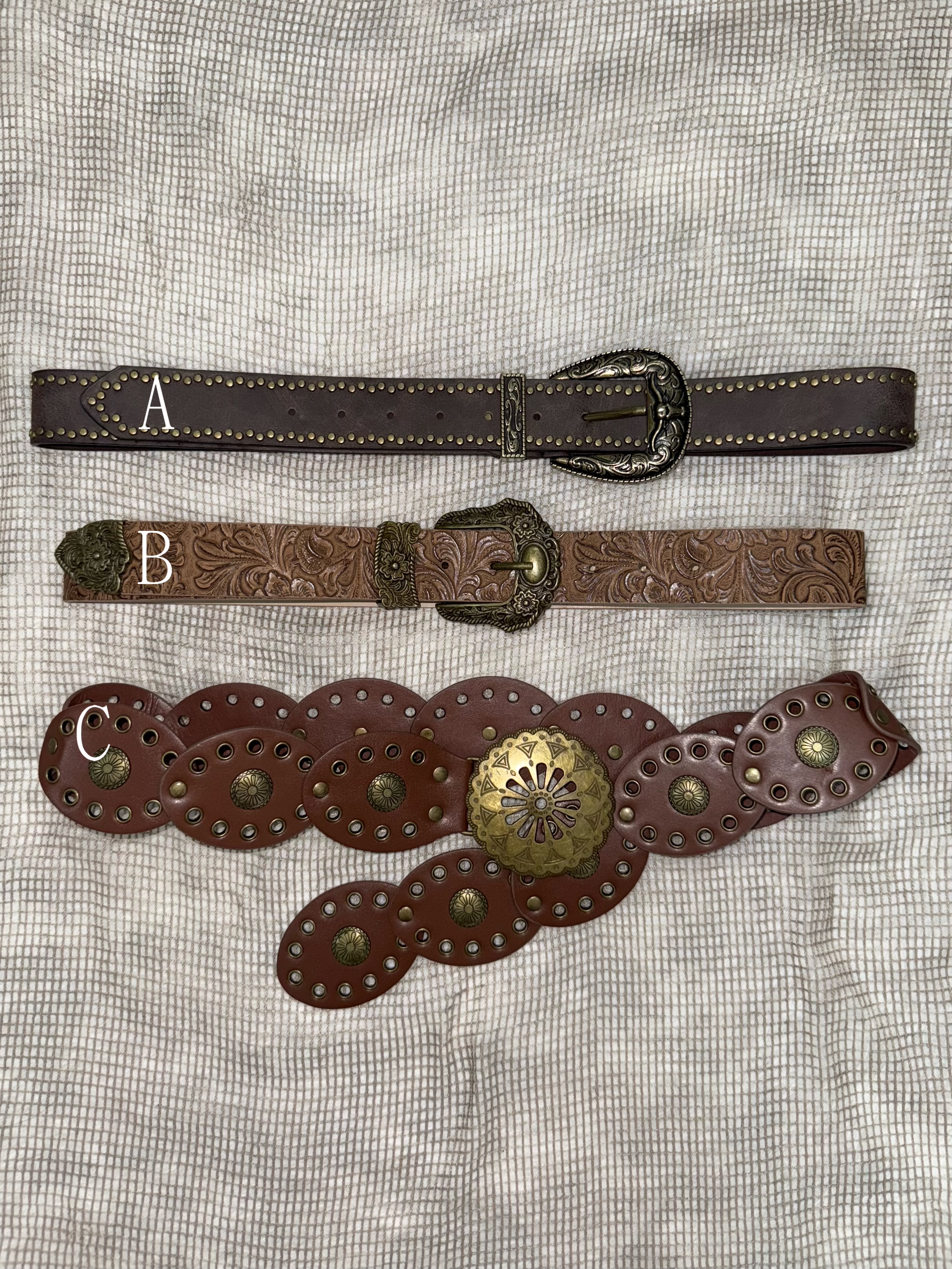 Vintage + Boho Style Belt
