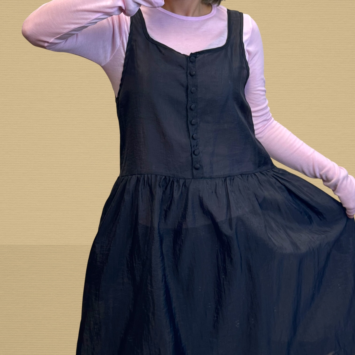 紗質背心One Piece 胸 92 腰 94 Hip 150 長 101