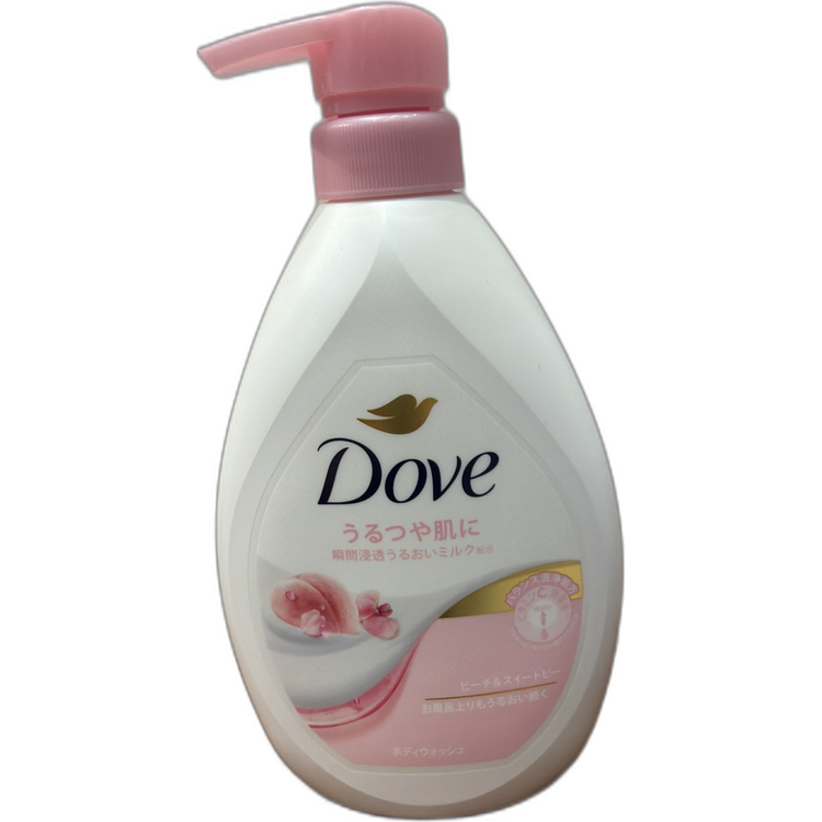 Dove 日本版清潤桃及甜豌豆多重保濕沐浴露