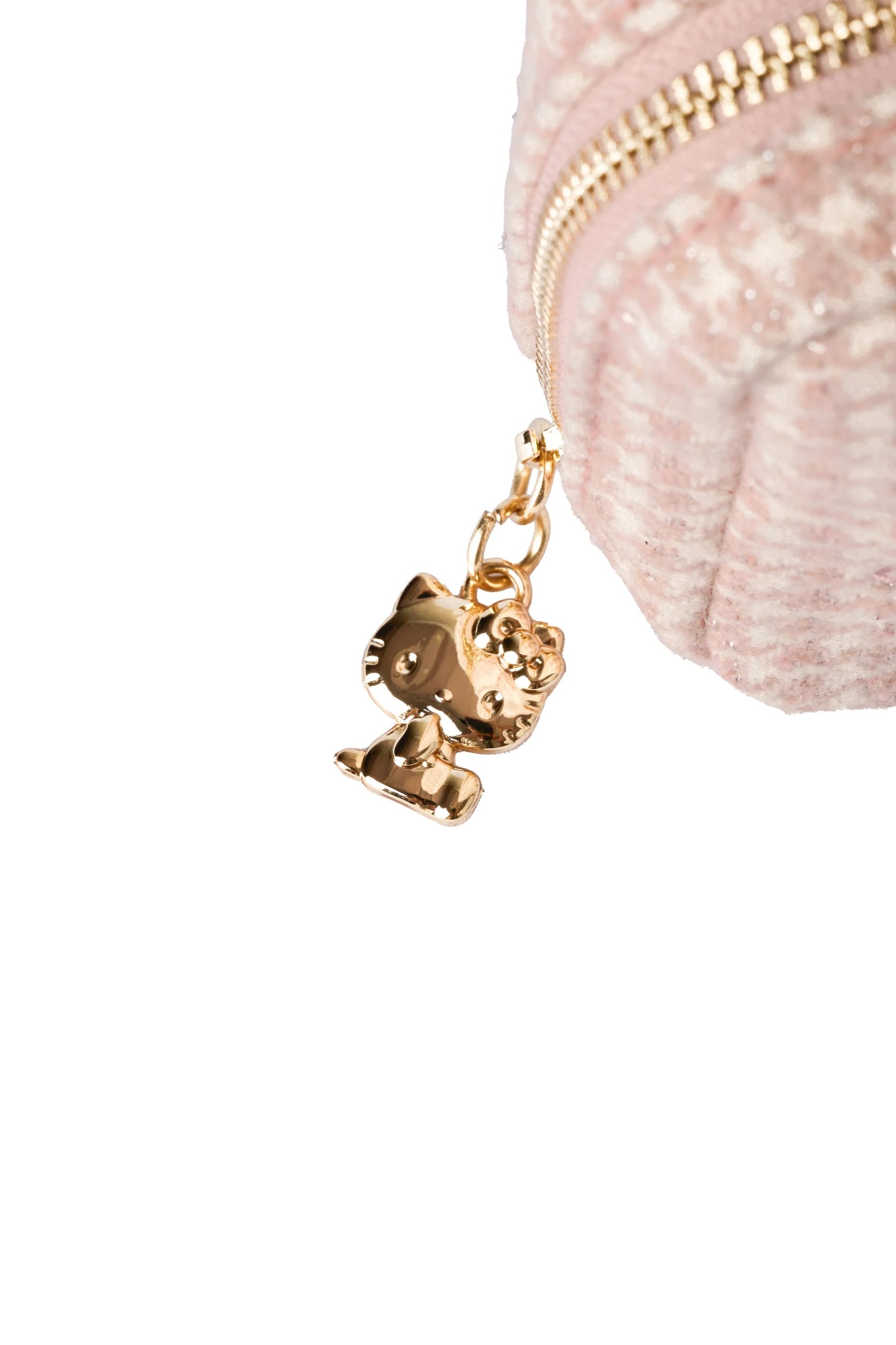 🎀【預訂】Her lip to × Kitty Tweed Mini Pouch W