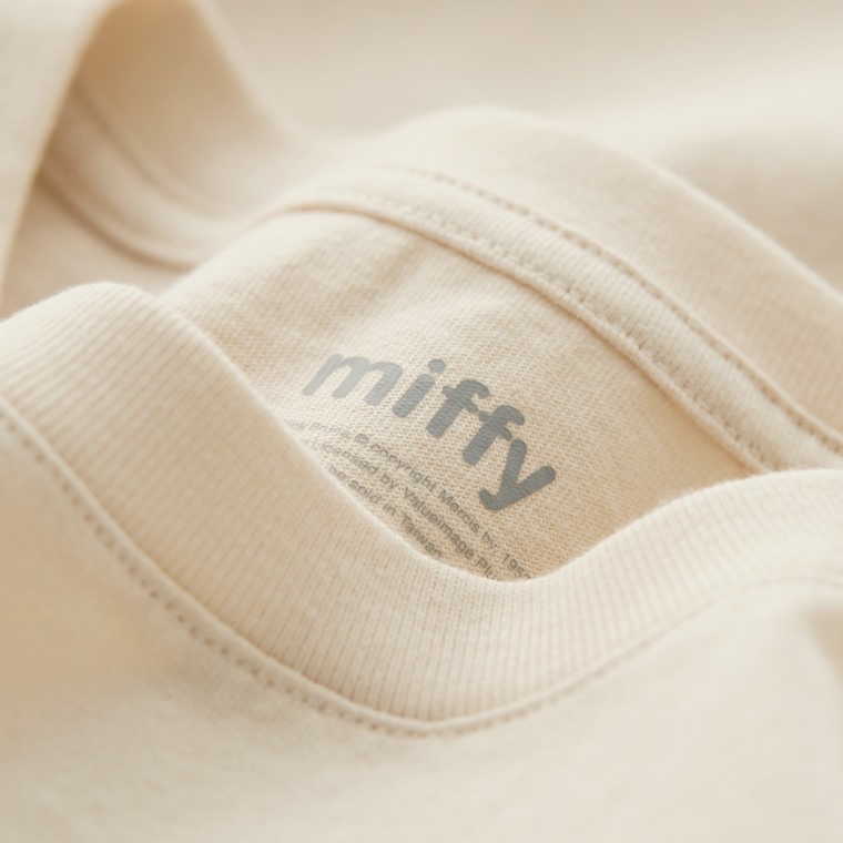 💚預訂 台灣直送💚Miffy前後印花成人女裝親子款純棉寬版短袖T恤