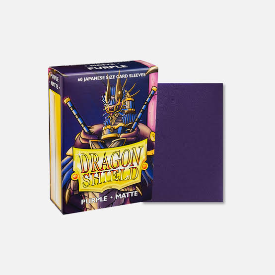 Dragon Shield Matte Japanese Sleeves - Purple (60-Pack)