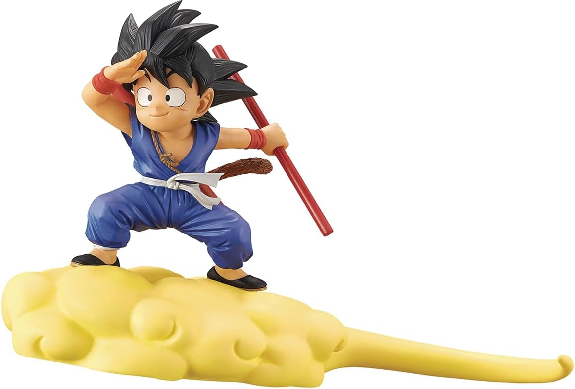 Banpresto, Dragon Ball Goku & Flying Nimbus Figure (Ver. B) 龍珠 筋斗雲 孫悟空 (少年期)