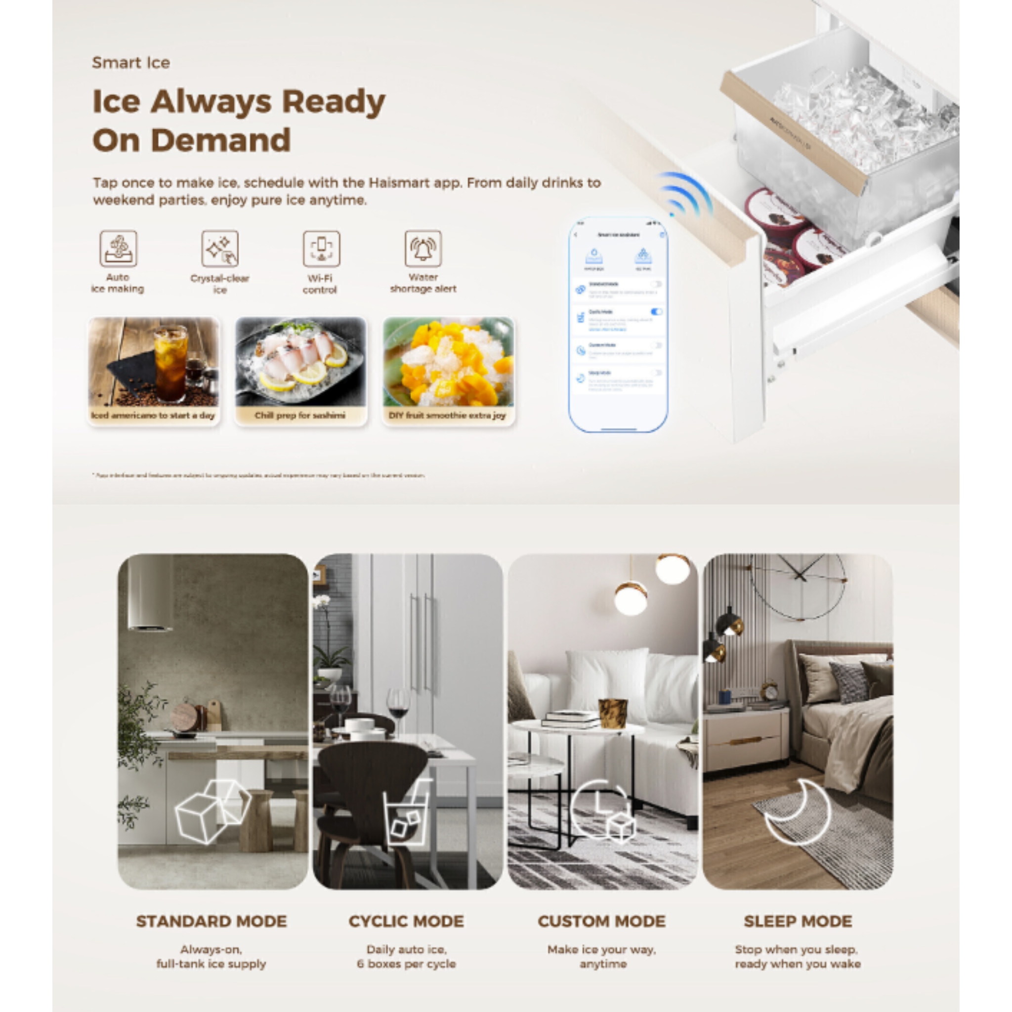 Haier 616L Multi-Door Inverter Glass Fridge (HRF-IM616FG)